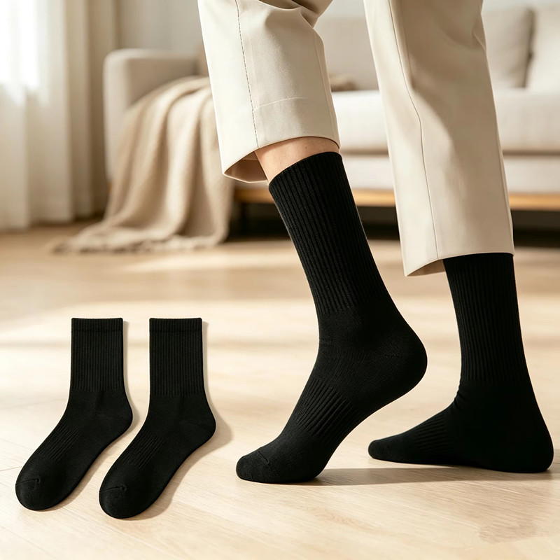 2 pares de meias esportivas ma - Sock Garter Men avaliação e preço